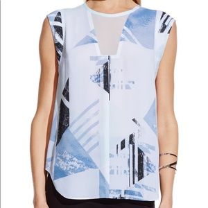 Vince Camuto | Geometric Sleeveless Top NWT